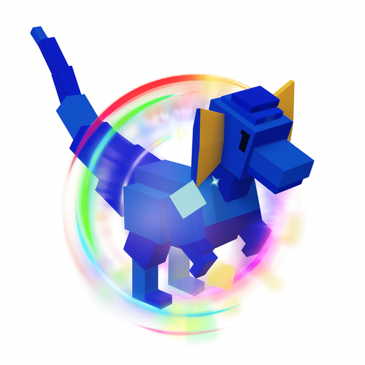 HATCHED Rainbow Dilophosaurus [OP XP FARM]